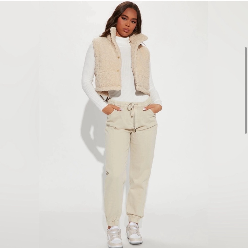 NEW! Fashion Nova - Tie Waist Joggers Jeans